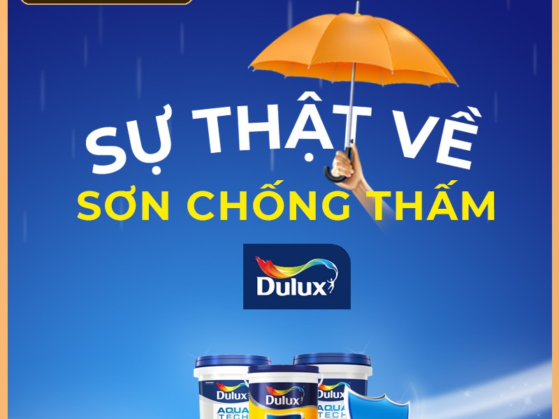 Sơn chống thấm Dulux có thật sự tốt hay không?